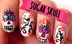 SUGAR SKULL NAILS