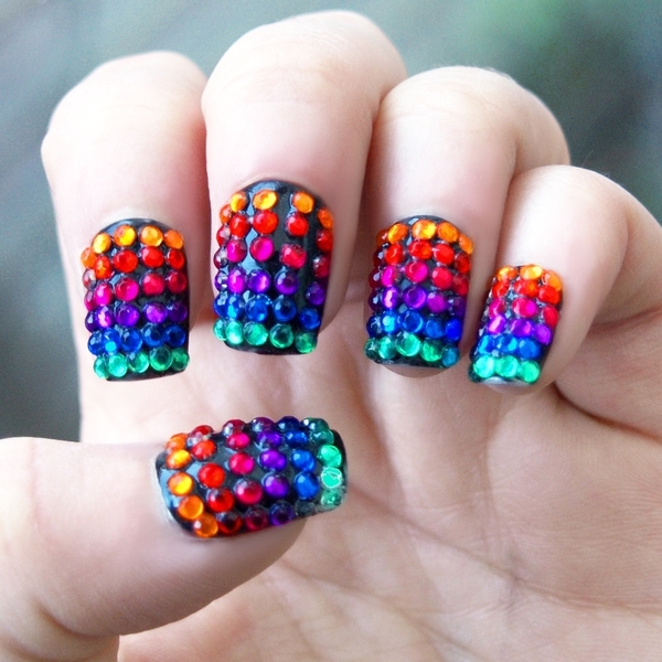 Rhinestone Rainbow Flag! | Glitterface x.'s (glitterface) Photo ...