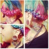 Rainbow braid!