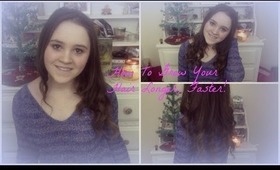 How To Grow Your Hair Longer, Faster!