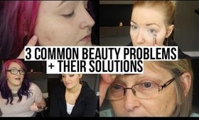 THREE COMMON BEAUTY PROBLEMS ( + THEIR SOLUTIONS) #voteITgirl @itcosmetics | heysabrinafaith