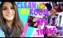 Cleaning my Room | Cleaning my Closet | Closet Organization Hacks  + Tips & Tricks!!!!