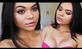 My Flawless Foundation Routine! | Ashy Brown Eyes + Winged Eyeliner