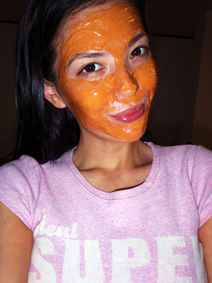 the best mask ever! [pumpkin enzyme heating mask]