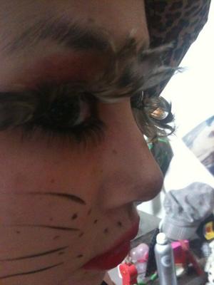 Halloween Leopard makeup