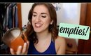Empties! Products I've Used Up! (june 25) | tewsummer