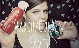 Current/March Beauty Favourites 2014.