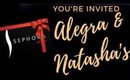 You're Invited!! Alegra & Natasha's Halloween Party! Makeup Giveaways & More!