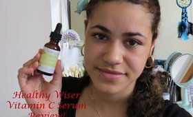 Healthy Wiser Vitamin C Serum Review for Tomoson!