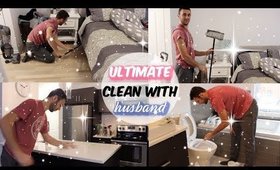 ULTIMATE CLEAN WITH ME - HUSBAND EDITION | EXTREME CLEANING MOTIVATION