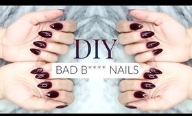 DIY BADDIE FALSE NAILS | Easy & Affordable!