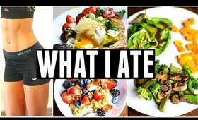 WHAT I EAT IN A DAY | Healthy & Vegetarian!