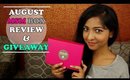 MSM Box August 2015 | REVIEW and GIVEAWAY (INDIA)