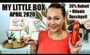 My Little Box April 2020 | 50% Rabatt und Rituals Duschgel! | Unboxing & Verlosung