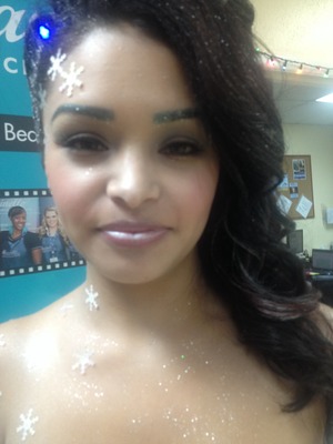 Snow make up done my me