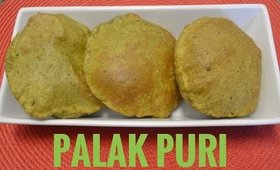 HOW TO MAKE PALAK PURI