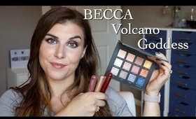 BECCA Volcano Goddess Collection Review, Swatches, Tutorials | Bailey B.