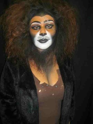 My creation of scar for halloween :) nathalie Perez