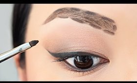 HOW TO: Fill In Your Eyebrows For Beginners | chiutips