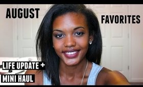 August Favorites, Life Update & Mini Haul ♡