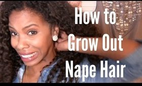 How to Grow Out Nape Hair