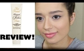 REVIEW: Too faced primed and poreless pure face primer for sensitive skin