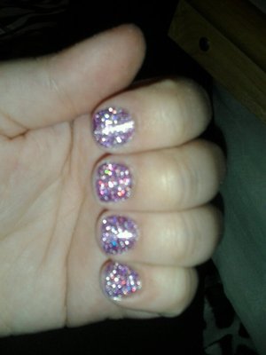 1st shot at doing my own fake nails :)