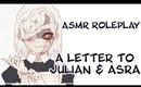 ★ASMR ROLEPLAY-A LETTER TO JULIAN AND ASRA ★【THE ARCANA】