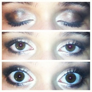 The eyes I did on my friend! 