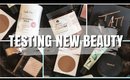 NEW BEAUTY TESTS~ IMPRESSED or DEPRESSED? | Tati Beauty Blendiful Colourpop Makeup Geek Estee Lauder