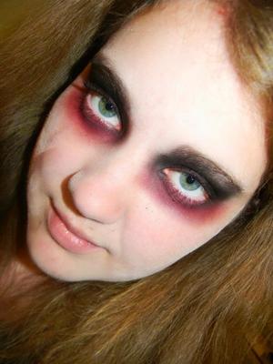 Before I added the fake blood to my Zombie~ 