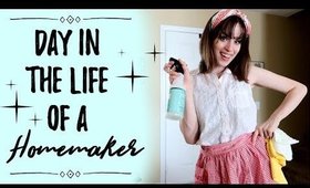 HOMEMAKER MOTIVATION VLOG! Christmas Decor Shopping, Cleaning, & Cooking Dinner! Day in the Life!