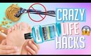 10 CRAZY Life Hacks You SHOULD NEVER try!