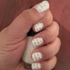 Newspaper nails DIY!!