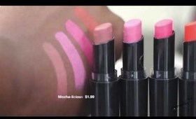 Drugstore Lippies Swatches