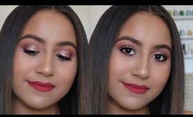 PROM MAKEUP TUTORIAL | ROSE GOLD | Virginiaaaxo