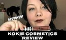 Wednesday Reviews | Kokie Cosmetics | Kissable Liquid Lipstick in Suede