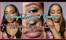 Tutorial | Zendaya Inspired Brown Smokey Eye