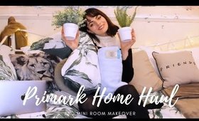 primark home haul 2020 | homeware haul and mini room makeover