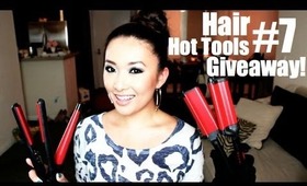 Curl, Wave & Straighten - HAIR TOOLS GIVEAWAY! Flat Iron, Deep Waver & Clipless Curling Iron