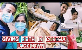 Giving Birth In Corona | Lockdown | Labor and delivery | Meet my Baby Singapore Vlog|Superprincessjo