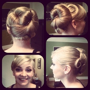Did this up-do in my friend. I really liked the outcome 