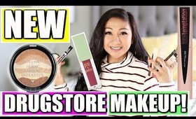 DRUGSTORE MAKEUP HAUL + REVIEW| Flower Beauty, Maybelline, Pixi