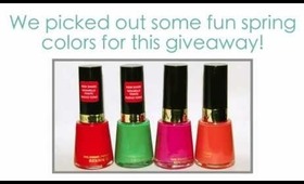 Nail Polish GIVEAWAY + Sigma Winner!!