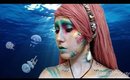 Watercolor Mermaid Makeup