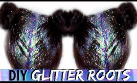 DIY: GLITTER ROOTS HAIR TUTORIAL | DAY 4 #SHAEMAS