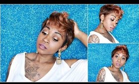 Short Wig UNDER $20: New Born Free Cutie Collection Synthetic Full Wig- CT69 | IAMAHAIR.COM