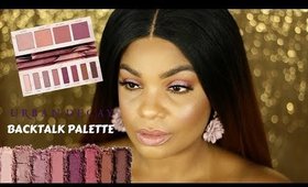 URBAN DECAY BACKTALK PALETTE TUTORIAL AND REVIEW