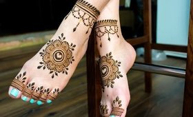 #Feet #Henna #Pattern For Beach or Bridal | Mandala Mehandi Designs