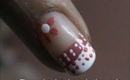 Cute Pink Flower Nail design- Easy Nail Art For Beginners and Really Easy Nail Art For Short Nails
